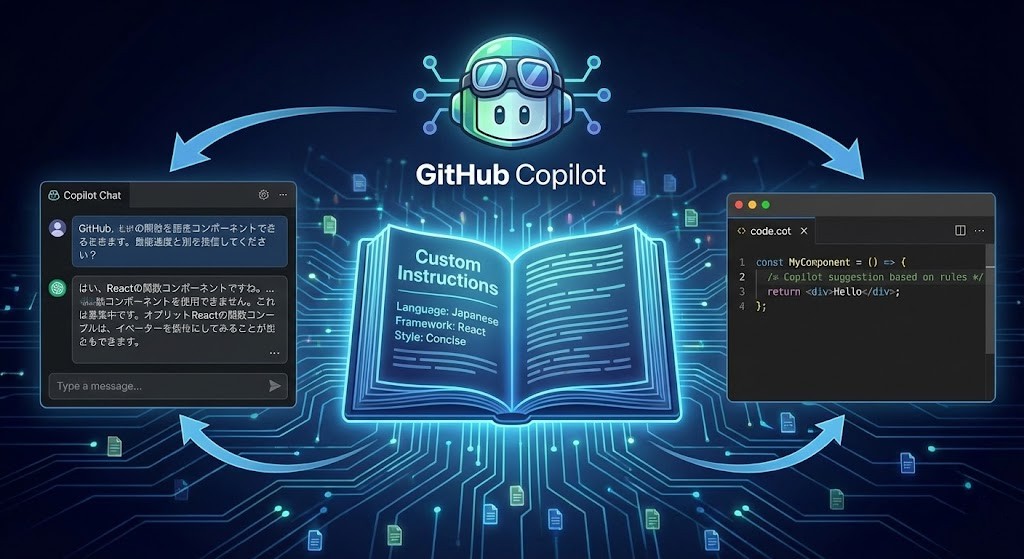 GitHub Copilot Custom Instructionsが回答生成のルールとして機能する仕組み