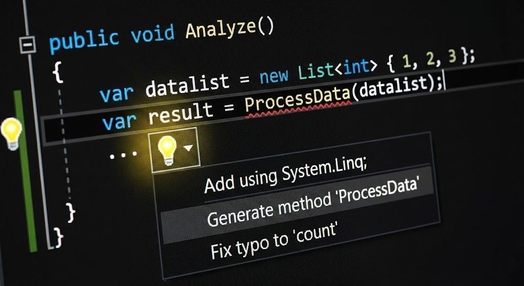 Visual Studioのクイックアクションとリファクタリング