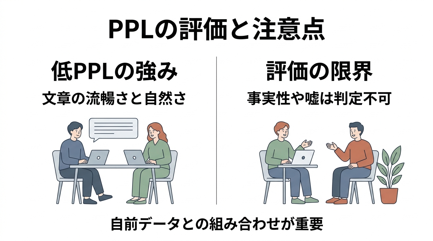 本文挿絵2_パープレキシティのメリットとハルシネーション注意点